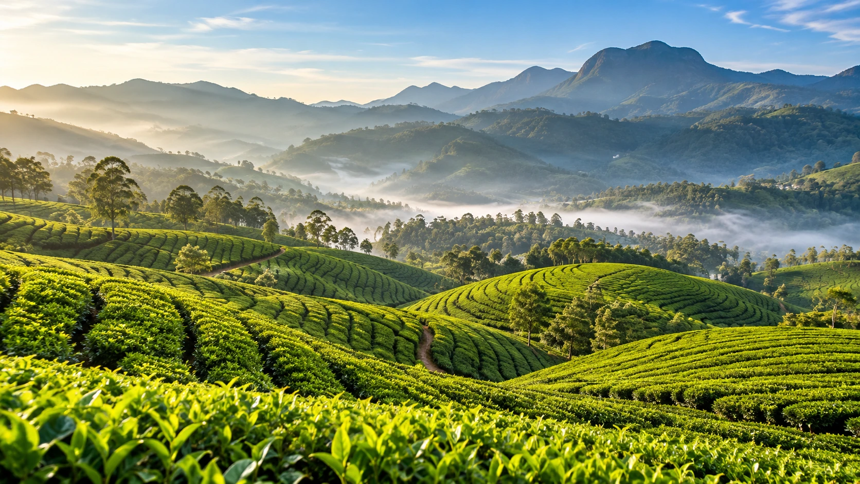 Munnar tea gardens